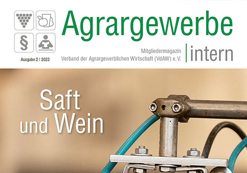 Agrargewerbe intern Saft & Wein 02/2023 Teaser